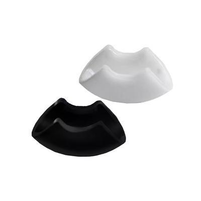 20 Stück/Los Rutschfeste Möbelbeinpads Kunststoff Stuhlbeinkappen Socke Hocker Anti-Kippen U-förmiges Rohr Hinteres Pad 10 mm Rohrklemme