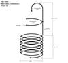 Stainless Steel Foreskin Reversion & Enhancement Ring with Insert Beads