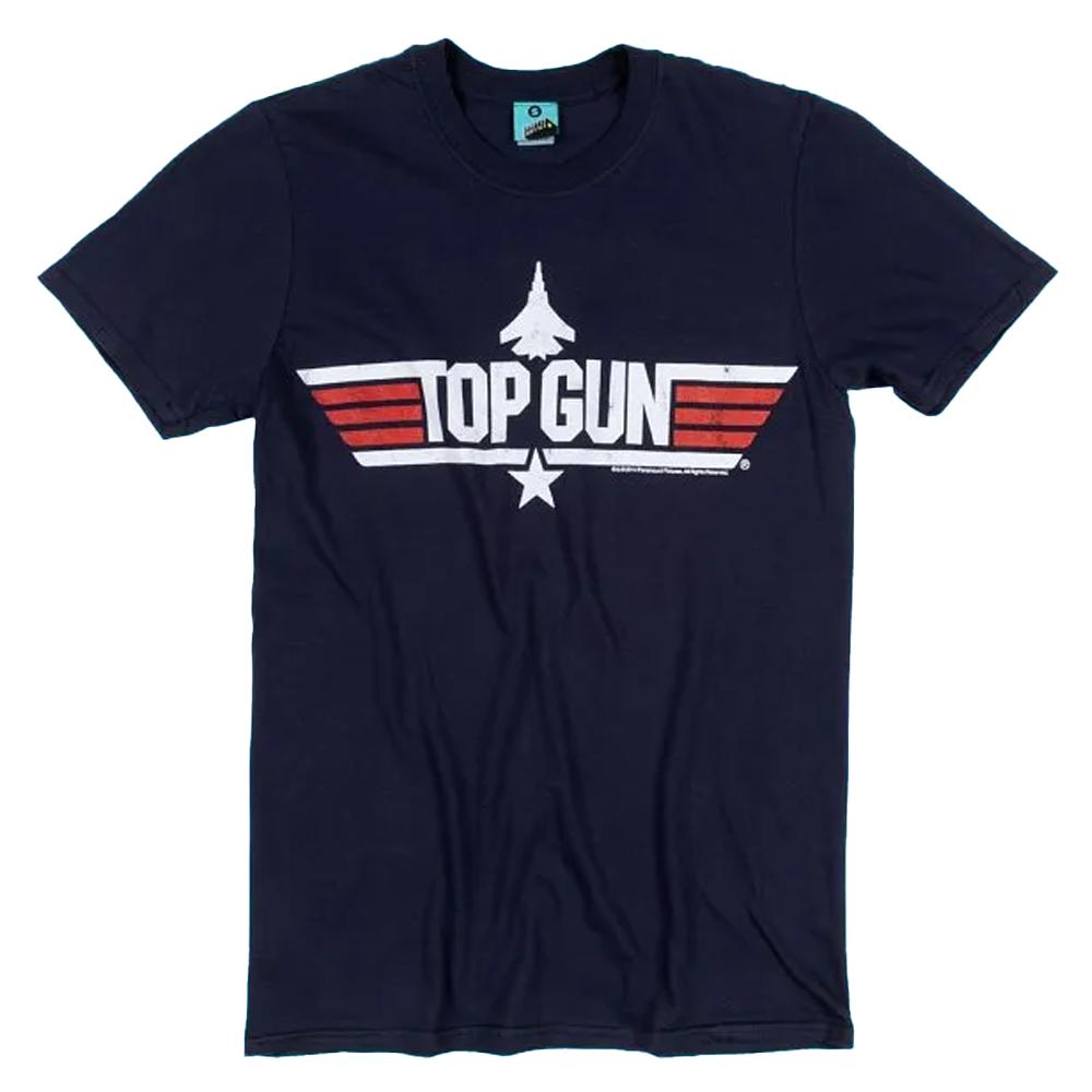 Top Gun Mens Viper Back Print T-Shirt