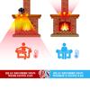 6 Blades Fireplace Stove Fan Heat Powered Stove Fan for Log Wood Burner Stove