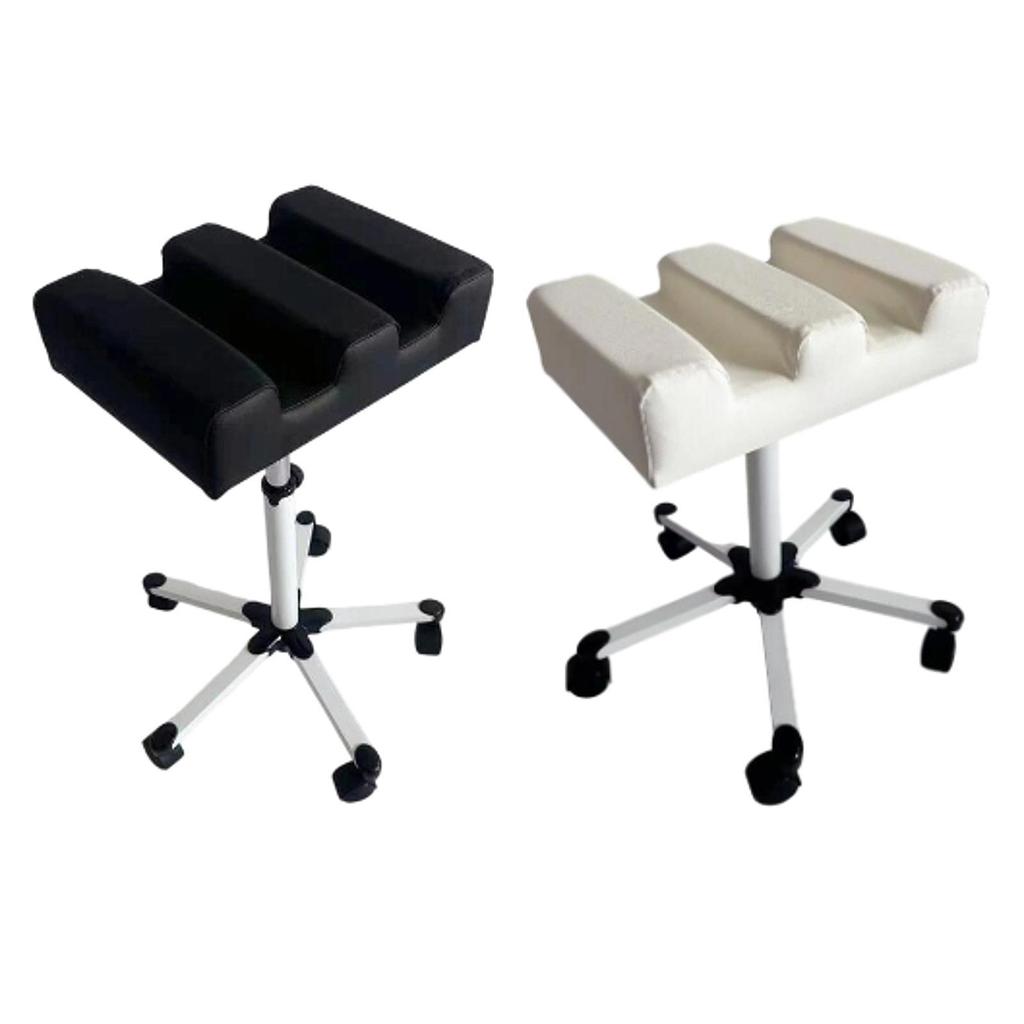Poggiapiedi per Pedicure Sgabello per Piedi per Manicure Uso Commerciale Strumento Pratico Robusto Accessori per Salone Casa Altezza Regolabile Versatile
