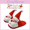 Pantoufles duveteuses sur le thème de Noël pour enfants et femmes avec mousse à mémoire de forme et semelle antidérapante