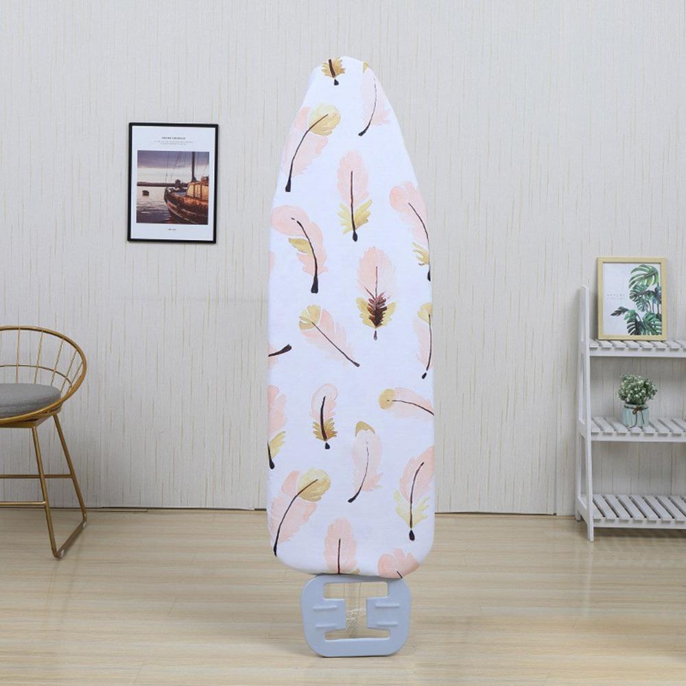 140*50cm Ironing Board Cover Floral Pattern Thickened Ironing Board Cloth Stain Resistant Elastic Ironing Heat Shield