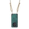 For Xiaomi Redmi Note 14 Pro 5G/Poco X7 5G Case Retro Texture Leather Coated PC+TPU Phone Cover with Hanging Rope