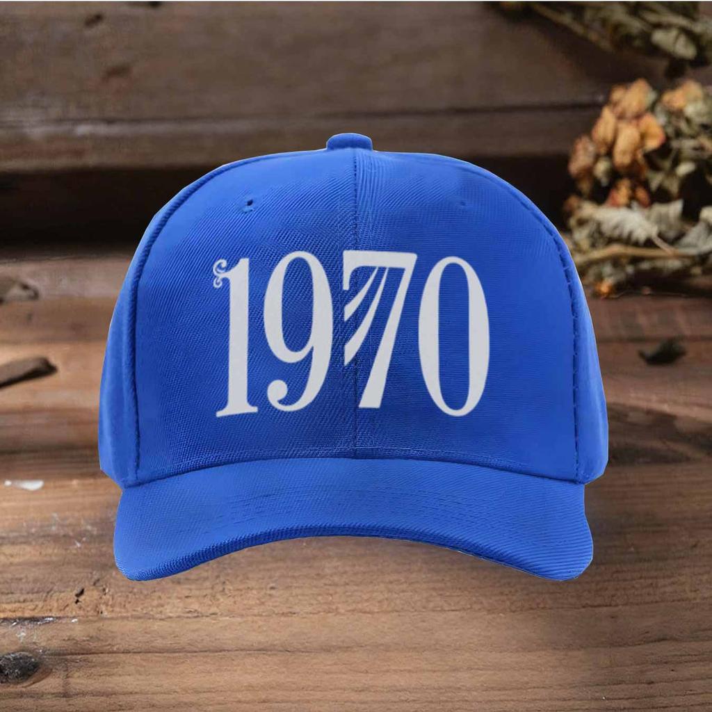 1970 Digital Print Adjustable Baseball Cap Retro Trucker Hat For Men Women Multicolor Daily Outdoor Campus Street Casual