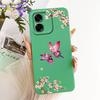 For Oppo A6x 4G CPH2819 5G CPH2783 Phone Case For Oppo A6x Cover Cute Kawaii Luxury Fashion Flowers Cool Painted Silicone Casing