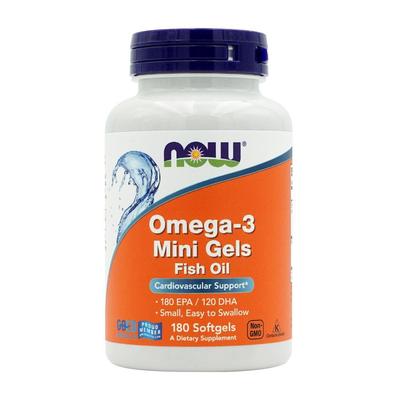 Omega-3 Mini Gels Fish Oil, 180 Softgels