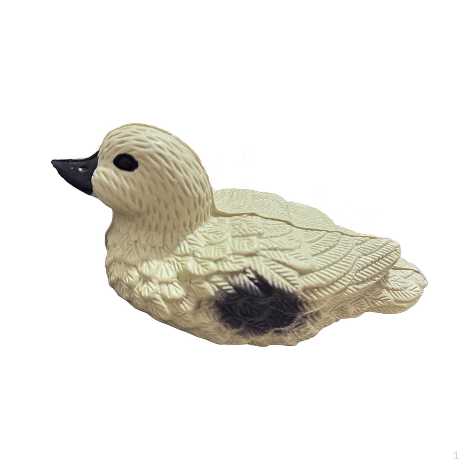 

Декор утки для озера, статуя животного, креативная, забавная фигурка, реалистичное украшение для пруда, садовый орнамент