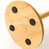 Minimalist Paper Towel Holder Bamboo Tissue Stand Multipurpose Vertical Paper Holder  Bathrooms