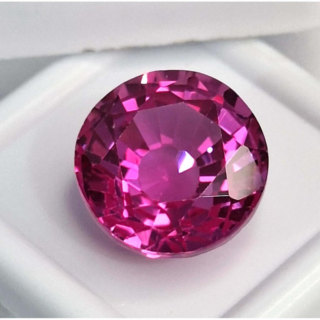 Pink Sapphire Natural 14-16 Ct Round Cut Stunning Certified Loose Gemstone