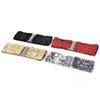 Sparkling Sequined Wide Corset Belt Wide Elastic Stretch Sequin Elastic Cummerbunds Corset Belt Metal Buckle