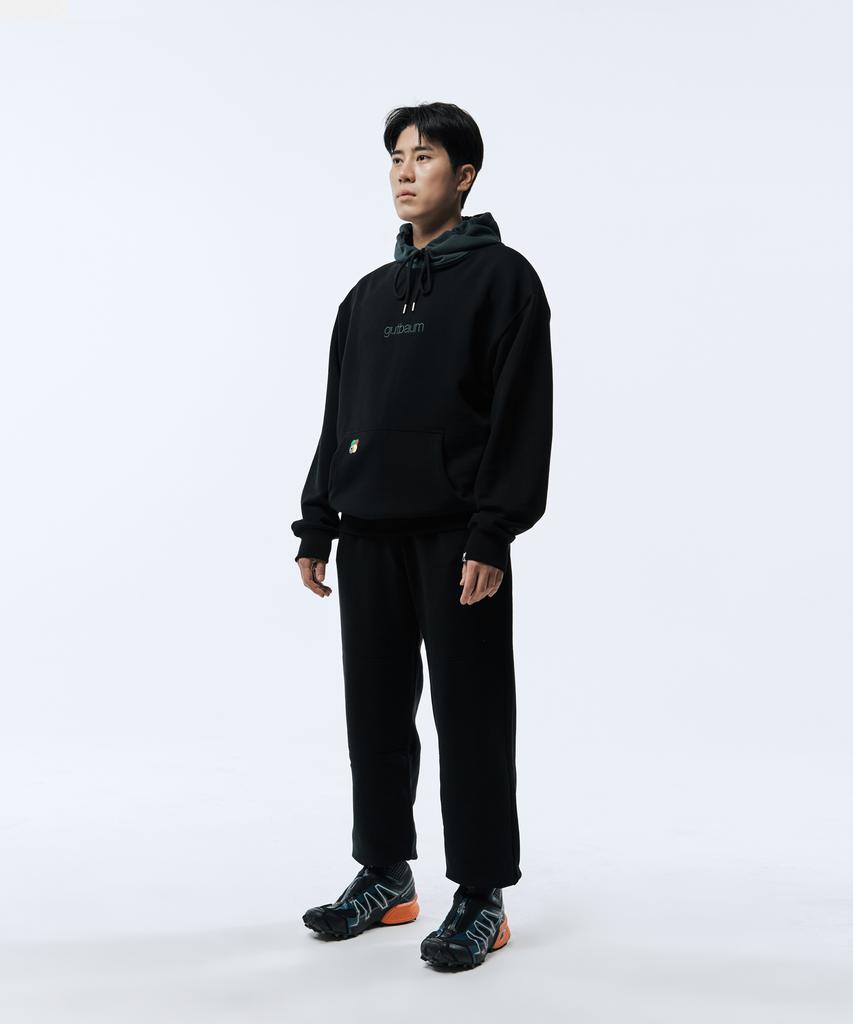 GUTBAUM Athletic Elastic Sweatpants / Black