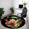 1pc Dragon Ball Z Goku Office Round Area Rug,  Under Office Chairs Bedroom Living Room Home Decor A0926163