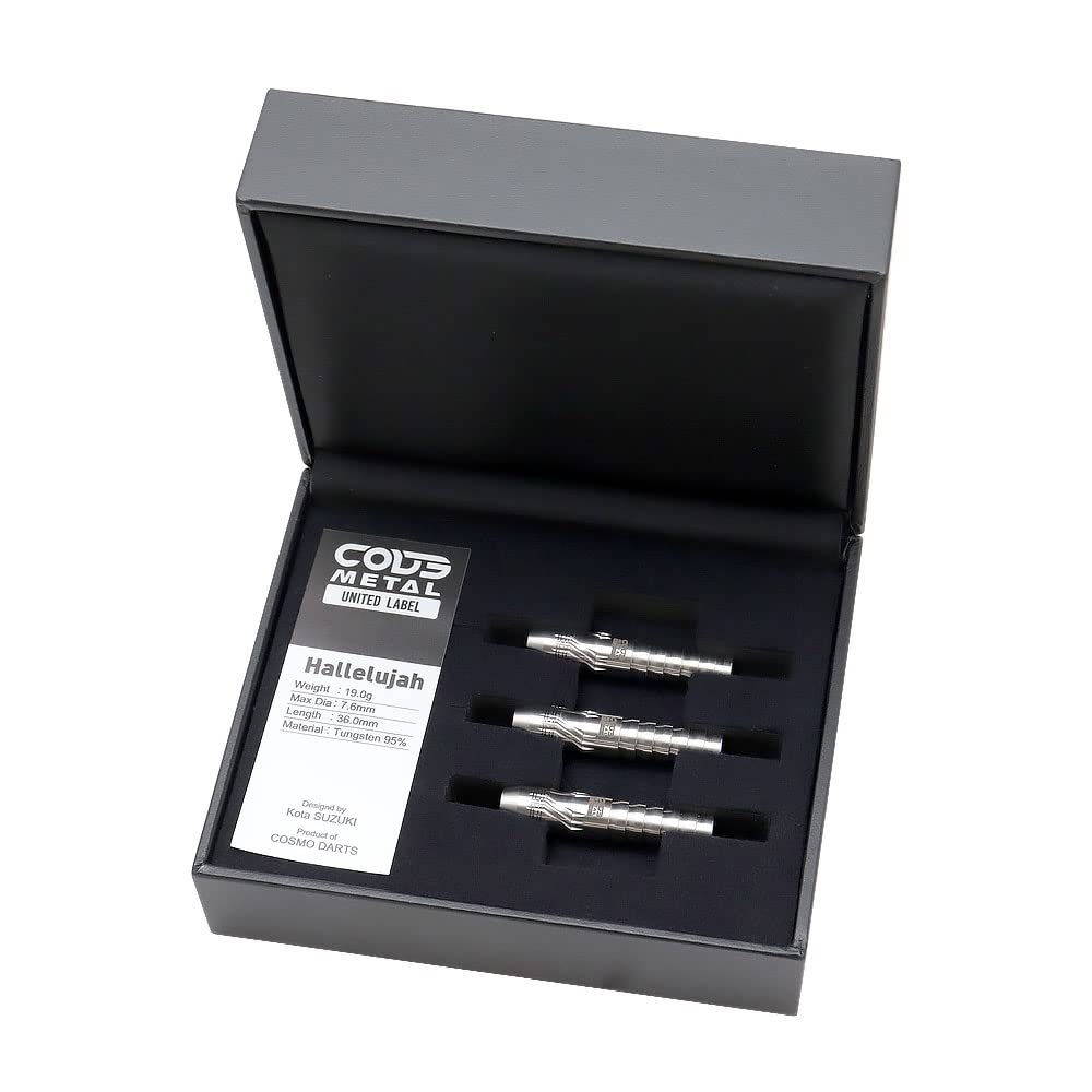 COSMO DARTS CODE METAL UNITED LABEL Hallelujah Hallelujah 2BA Kota Suzuki Model Dart Barrel Dart Set