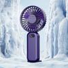 Handheld Fan With Long Battery Life, Ultra-portable Stand, Outdoor USB Charging, Hiking Hook, Small Fan