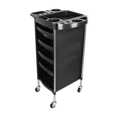 Cart Stainless Steel Barber Shop Salon Large Capacity Storage Cart Large Capacity Hairdressing Cart Hair Salon Hot Dyeing Tool