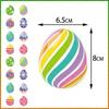 2026 Colored Egg Easter Eggs Pendant Paper Happy Easter Party Colorful Eggs Pendant DIY Hangings Pendant Kids