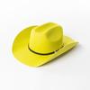 Europe, America, Autumn and Winter New Fashion Casual Belt Buckle Upturned Edge Big Brim Wool Felt Denim Hat Outdoor Warm Top Hat Tide
