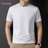 YUZHAOLIN Men's Summer Solid Color Round Neck T-Shirt