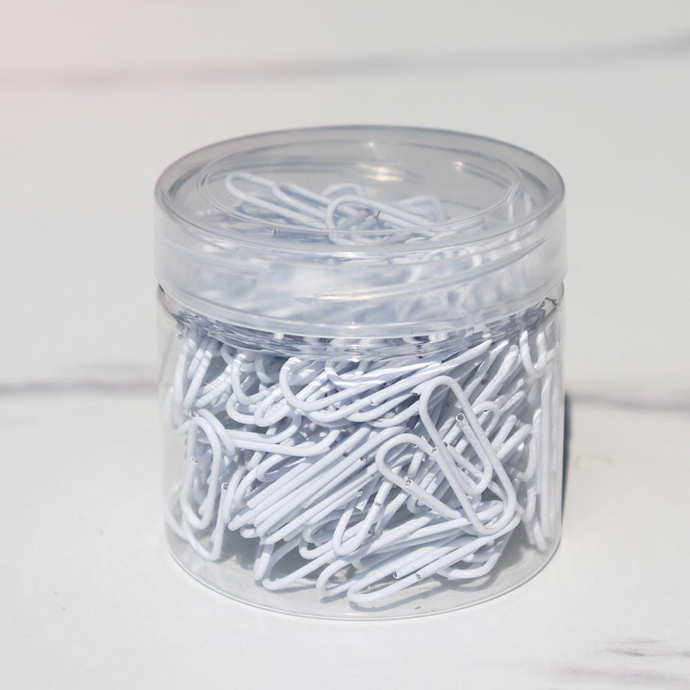

28MM Nickel-Plated Anti-Rust Metal Paperclip Bookmark, Colored Bent Design - Hot Selling Office Stationery.