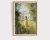 Pride and Prejudice Wall Art Print Canvas Oil Painting Elizabeth Bennet and Mr Darcy Cottagecore Posters Home Decor