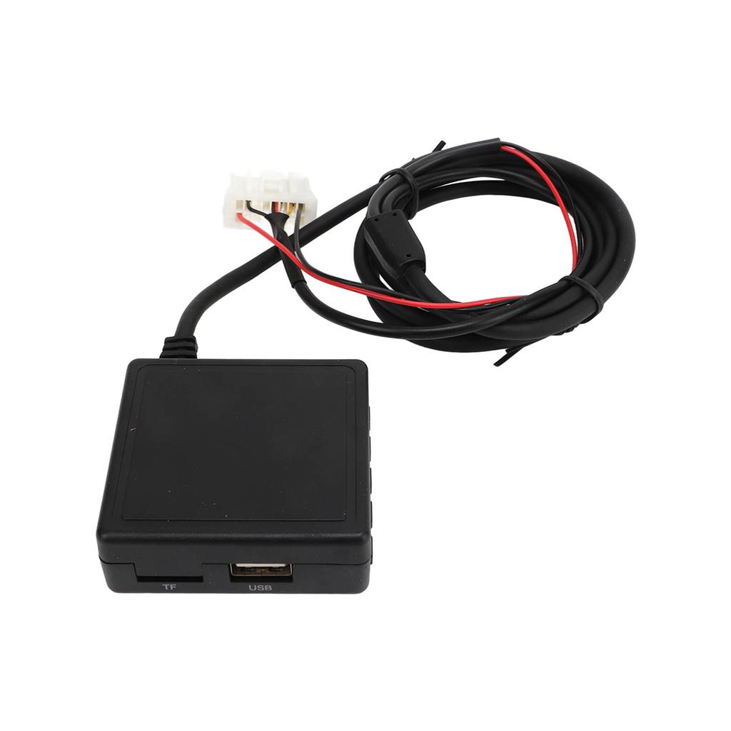 Car Bluetooth Adapter Portable Aux Input Hands Free Calls Noise Reduction Replacement for Mazda 3 6
