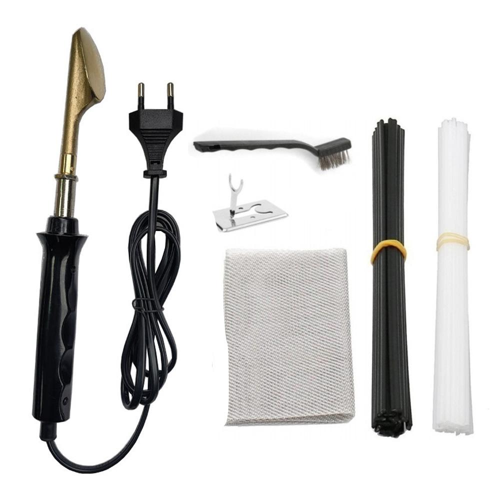 50W Plastic Welder, Hot Stapler Electric Soldering Iron Tools, 1000/200PC Staples, Car Bumper Repair Kit DIY Home Plastic Repair