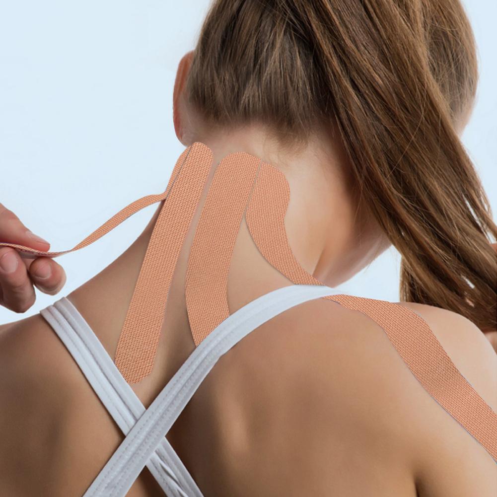 1Roll Cotton Elastic Adhesive Strain Injury Muscle Sports Sticker Bandage Tape