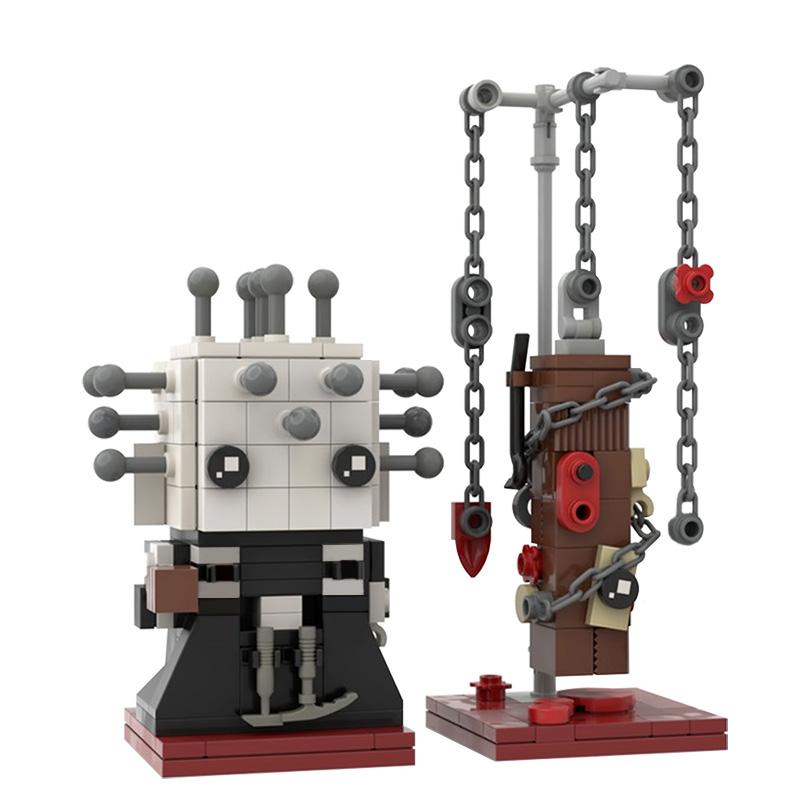 Yigebebe Classic Horror Figures Peanut People It Pennywisedess Jason Freddy Building Blocks Toys For Gift