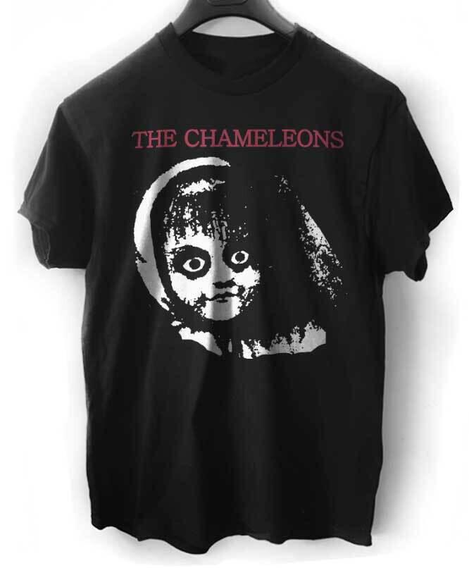 Vtg The Chameleons Band Music Tour Cotton Black All Size Unisex Shirt DI046 Unisex T-Shirt XL