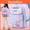 Durable Oxford Fabric Girls Backpack Spacious Cute Cartoon Design For Grades 3-4