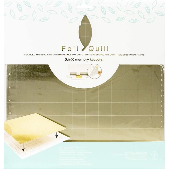 Tapis Magnétique - We R Memory Keepers - Foil Quill - 12x12 - Multicolore
