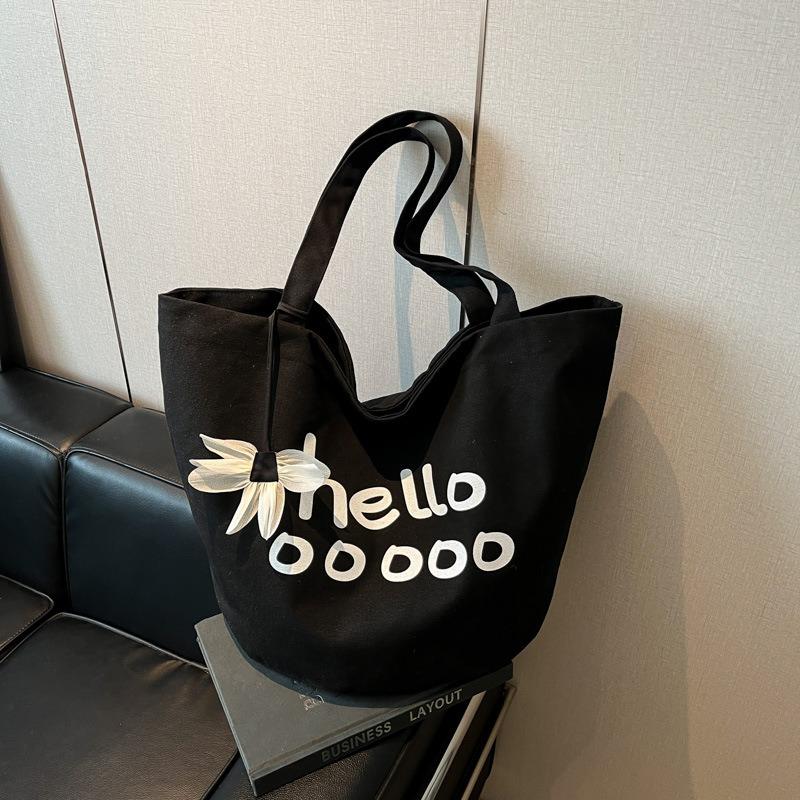 A Large-capacity Bag for Girls A Versatile Summer Casual Single-shoulder Shopping Bag and A Class Tote Bag