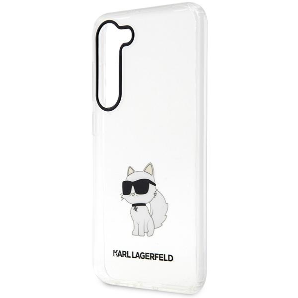 Etui do Samsung Galaxy S23 Karl Lagerfeld Ikonik Choupette Przezroczyste