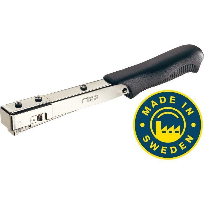 Marteau agrafeur PRO R19E - RAPID - pour agrafes N°13 (4-6 mm) - léger et facile à manier
