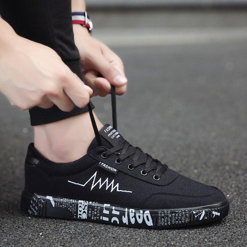 Men's Casual Shoes Men's Shoes Lightweight Circulation Men's Sneakers Flat Laced Ulcanised Shoes Business Zapatos De Hombre