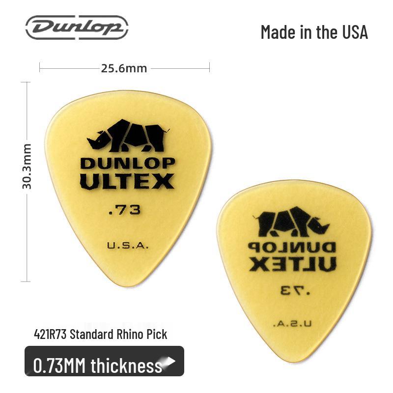 Dunlop Rhino 421R Anti-Slip Guitar Pick for Acoustic & Electric Guitars