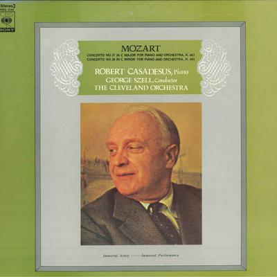 LP Record ROBERT CASADESUS GEORGE SZELL CLE  Mozart Piano Concerto No. 21 K. 46 SOCL234 CBS SONY Japan Obi Classical Used