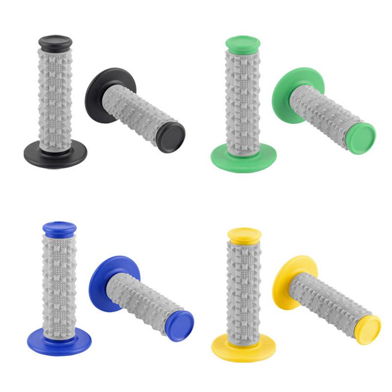 1 Pair Motocross 7/8" Handlebar Rubber Gel Hand Grips Brake Hands Handle Grip Pro Taper Motorcycle Colorful Dirt Pit Bike