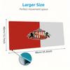 Sunderland Association Football Club Logo Large Size Mouse Pad Large Gaming Table Cushion Non-slip Laptop Tablet Big Mousepad XXL Mat Mini PC Playmat 