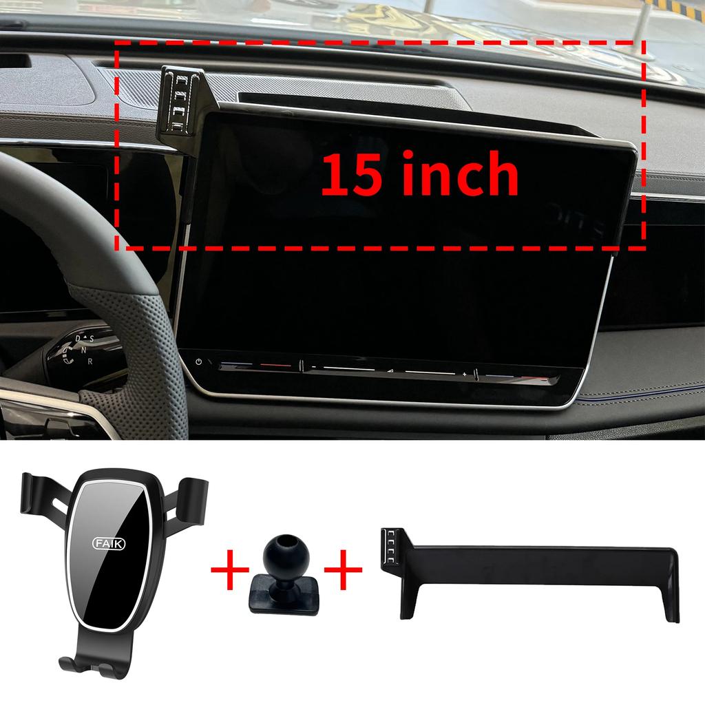Fit for VW Tiguan 2025 2026 Phone Holder, Dashboard Screen Mount Bracket Easy tallation Car Accessories