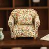 1/12 Dollhouse Sofa with Pillows Miniature Decorative Couch for Collectors,