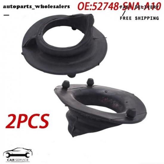 2Pcs Rear Coil Spring Seat Lower Rubber For 2006-2011 Honda Civic 52748-SNA-A02