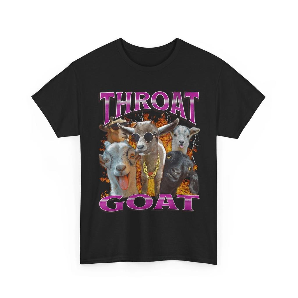 Goat Meme T Shirt, Throat Goat Funny Humor Saying Shirt
