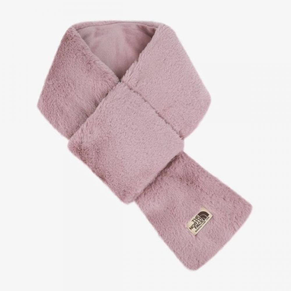 The NorTh Face WhiTe Label CompacT T Ball Muffler Grayish Pink Na5ir55l GRAYISH PINK/ONE