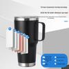 Zhiyue 30 304 Stainless Steel Insulated Straw Car Mug