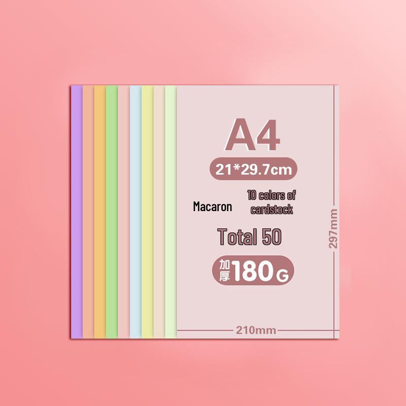 

Цветной кардсток Marie s 8K для студенческих DIY и проектов оригами