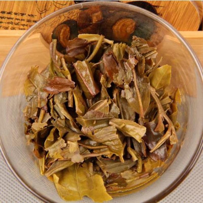 100g Puerh Raw Tea Small Cake Deep Mountain Old Tree Pu-erh Shengcha Pu'er Tea