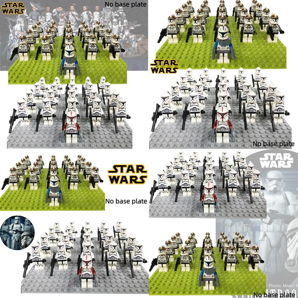 Star Wars Soldat Jeu de Construction en Blocs 21 pièces Plastique ABS Petits Granulés 0.015kg 6218003