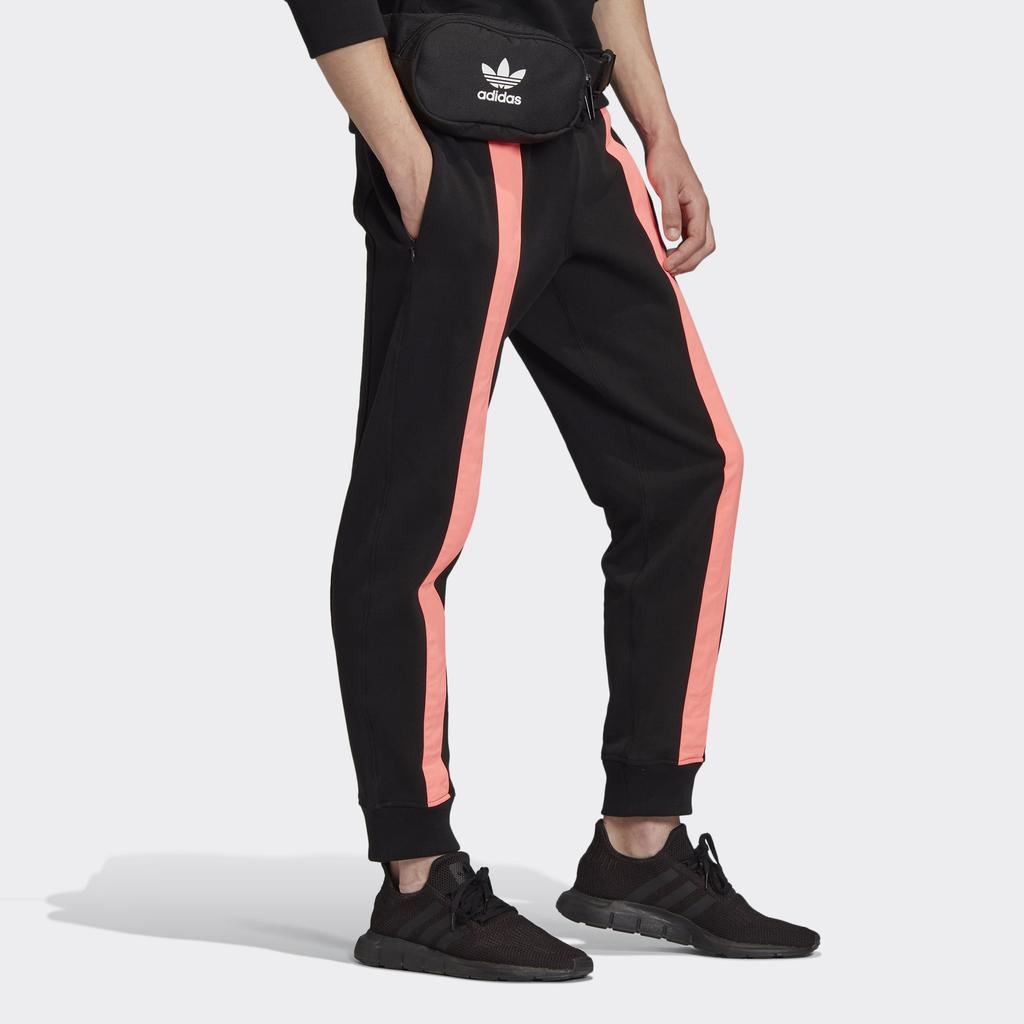 Adidas Originals Trefoil FS Sweatpants Men Bottoms Black FM2231